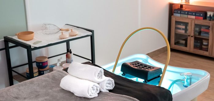 Massage cuir chevelu